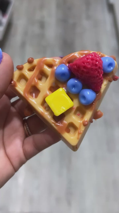 Creme Brulee Waffles